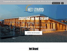 Tablet Screenshot of het-strand.nl